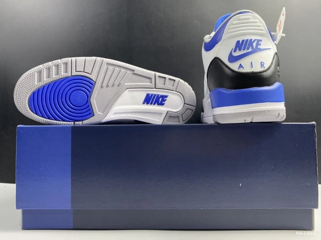 Cheap TBkick CT8532-040 Blue Air White Jordan Retro 3 0812